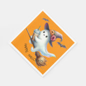 ハロウィンおめでとう スタンダードランチョンナプキン (角)
