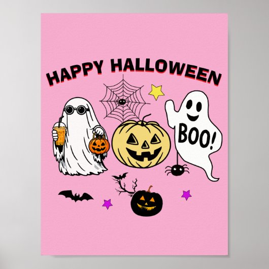 ハロウィンおめでとう ポスター (正面)
