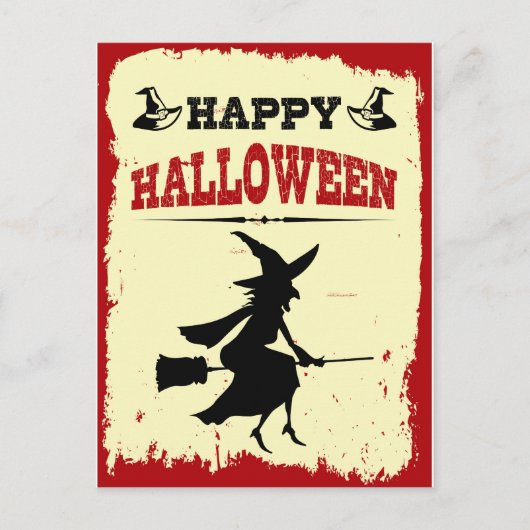 ハロウィンおめでとう ポストカード (正面)