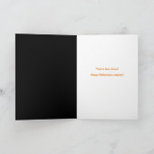 ハロウィンおめでとう 年を取りすぎた ゴースト カボチャ ユーモア シーズンカード (内部)