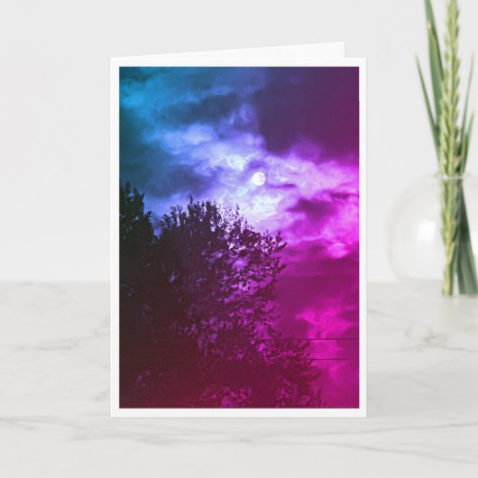 ハロウィンおめでとう!!! 折り畳み式グリーティングカード カード (正面)