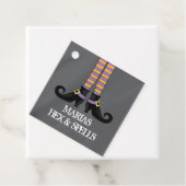 ハロウィンおもしろいかわいいお洒落魔女の靴 フェイバータグ (インサイチュ)