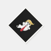 ハロウィンおもしろいのために、ドナルドの衣装クラシック服 スタンダードカクテルナプキン (角)