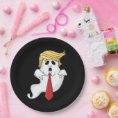 ハロウィンおもしろいのために、ドナルドの衣装クラシック服 ペーパープレート (パーティー)