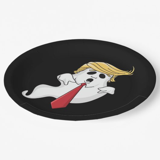 ハロウィンおもしろいのために、ドナルドの衣装クラシック服 ペーパープレート (アングル)