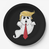 ハロウィンおもしろいのために、ドナルドの衣装クラシック服 ペーパープレート (正面)