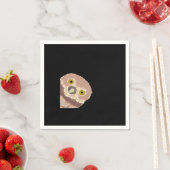 ハロウィンおもしろいのペエカボデザイン スタンダードカクテルナプキン (インサイチュ)