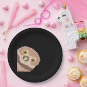 ハロウィンおもしろいのペエカボデザイン ペーパープレート (パーティー)