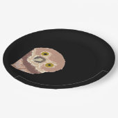 ハロウィンおもしろいのペエカボデザイン ペーパープレート (アングル)