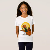 ハロウィンおもしろいゴ不気味ブリンTシャツ Tシャツ (正面フル)