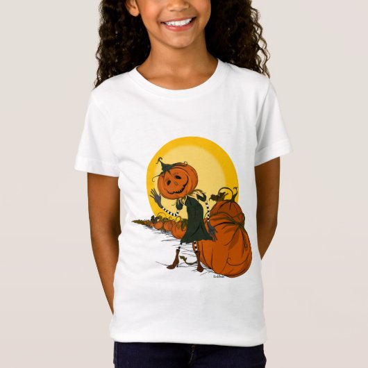 ハロウィンおもしろいゴ不気味ブリンTシャツ Tシャツ (正面)