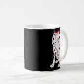 ハロウィンおもしろいドッグ動物コスプレ用コスチューム コーヒーマグカップ (正面右)