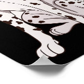 ハロウィンおもしろいドッグ動物コスプレ用コスチューム ポスター (角)