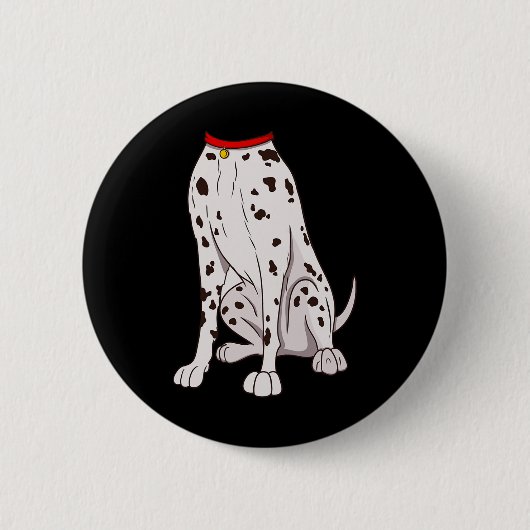 ハロウィンおもしろいドッグ動物コスプレ用コスチューム 缶バッジ (正面)