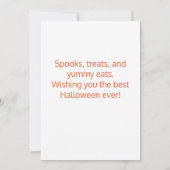 ハロウィンおもしろいハロウィーンのカボチャのちょうちんパンプキン (裏面)