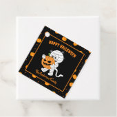 ハロウィンおもしろいパンプキンパーティー付きミイラ歩く フェイバータグ (インサイチュ)