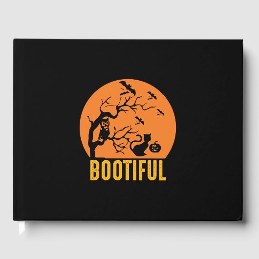 ハロウィンおもしろいブーティヴ誕生日 ゲストブック (正面)