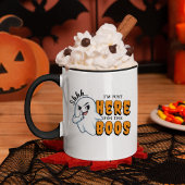 ハロウィンおもしろい幽霊プンジャスト・フォー・ザ・ボス マグカップ