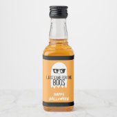 ハロウィンおもしろい幽霊プン私はボ来ースのためだけに リキュールボトルラベル (正面)