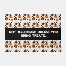 ハロウィンおもしろい引用文紙吹雪 |レトロ ドアマット