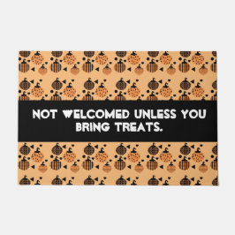 ハロウィンおもしろい引用文紙吹雪 |レトロ ドアマット