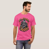 ハロウィンおもしろい戦士 Tシャツ (正面フル)