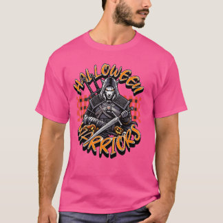 ハロウィンおもしろい戦士 Tシャツ