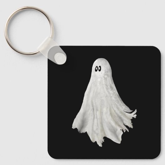 ハロウィンおもしろい過去幽霊スケッチ キーホルダー (正面)