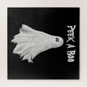 ハロウィンおもしろい過去幽霊スケッチ ジグソーパズル (横)