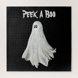 ハロウィンおもしろい過去幽霊スケッチ ジグソーパズル