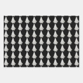 ハロウィンおもしろい過去幽霊スケッチ ラッピングペーパーシート (正面3)