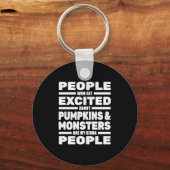 ハロウィンおもしろい キーホルダー (正面)