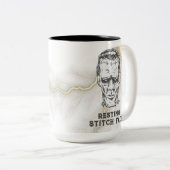 ハロウィンおもしろい ツートーンマグカップ (正面右)