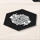 ハロウィンおもしろい ペーパーコースター (アングル)