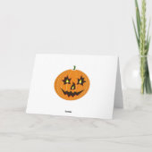 ハロウィンおもしろリマインダーパンプキン カード (裏面)