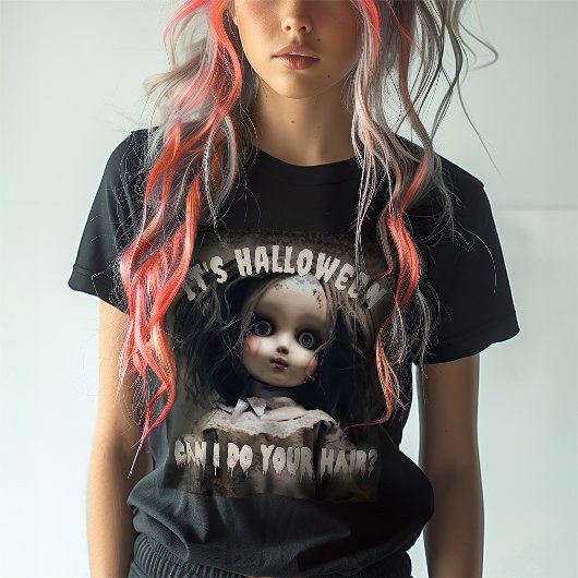 ハロウィンお前の髪飾りしてもいい幽霊のよく出るか Tシャツ