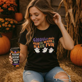 ハロウィンお化けの楽しみ Tシャツ