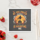 ハロウィンお化け屋敷の予算案 スタンダードランチョンナプキン (インサイチュ)
