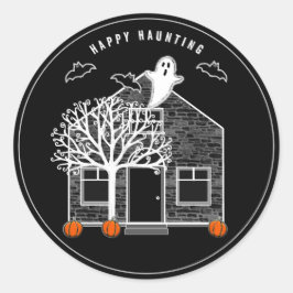 ハロウィンお化け屋敷 ラウンドシール