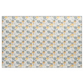 ハロウィンお洒落のカルドロンと猫柄 ファブリック (ファットクウォーター)