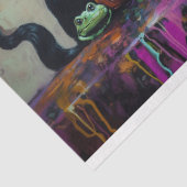 ハロウィンお洒落の魔女の切り離 薄葉紙 (詳細)