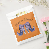 ハロウィンお洒落ウィッチブーツのカスタマイズ可能 フェイバーバッグ (封をした状態)