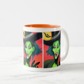 ハロウィンお洒落ウィッチ ツートーンマグカップ (正面右)