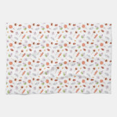 ハロウィンお洒落キャンディ キッチンタオル (横)