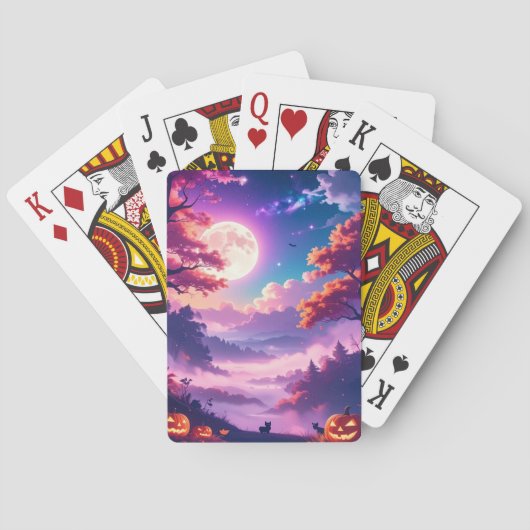 ハロウィンお洒落クラシックトランプ トランプ (裏面)