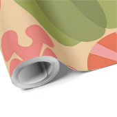 ハロウィンお洒落パンプキンシームレスパターン ラッピングペーパー (ロールコーナー)