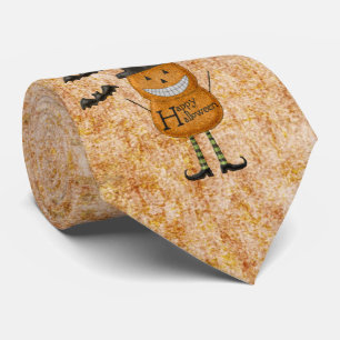 ハロウィンお洒落パンプキンマンタイ ネクタイ