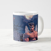 ハロウィンお洒落フェアリー・マグ ジャンボコーヒーマグカップ (正面右)