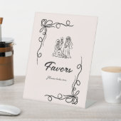 ハロウィンお洒落ブライダルシャワーの恩恵 台座サイン (インサイチュ)