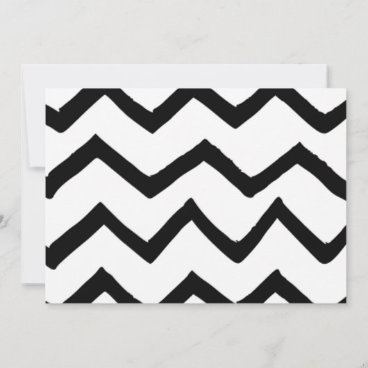 ハロウィンお洒落モダン誕生日パーティーの写真 招待状 (裏面)